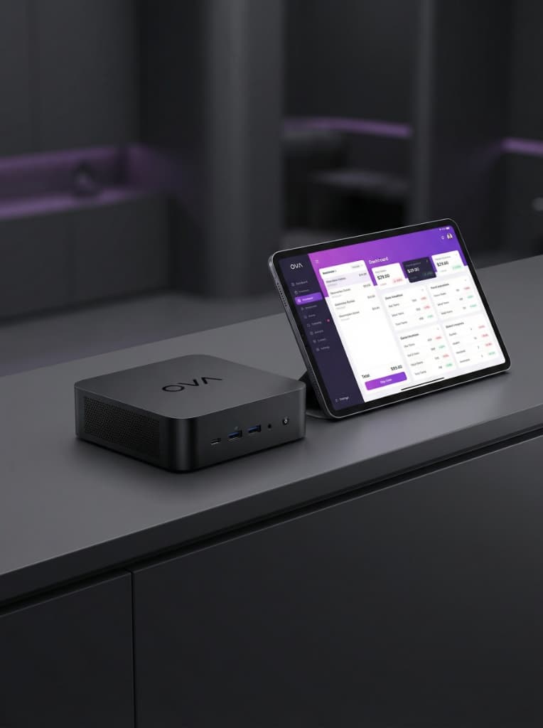 OVA Ecosystem with Dashboard and Tablet