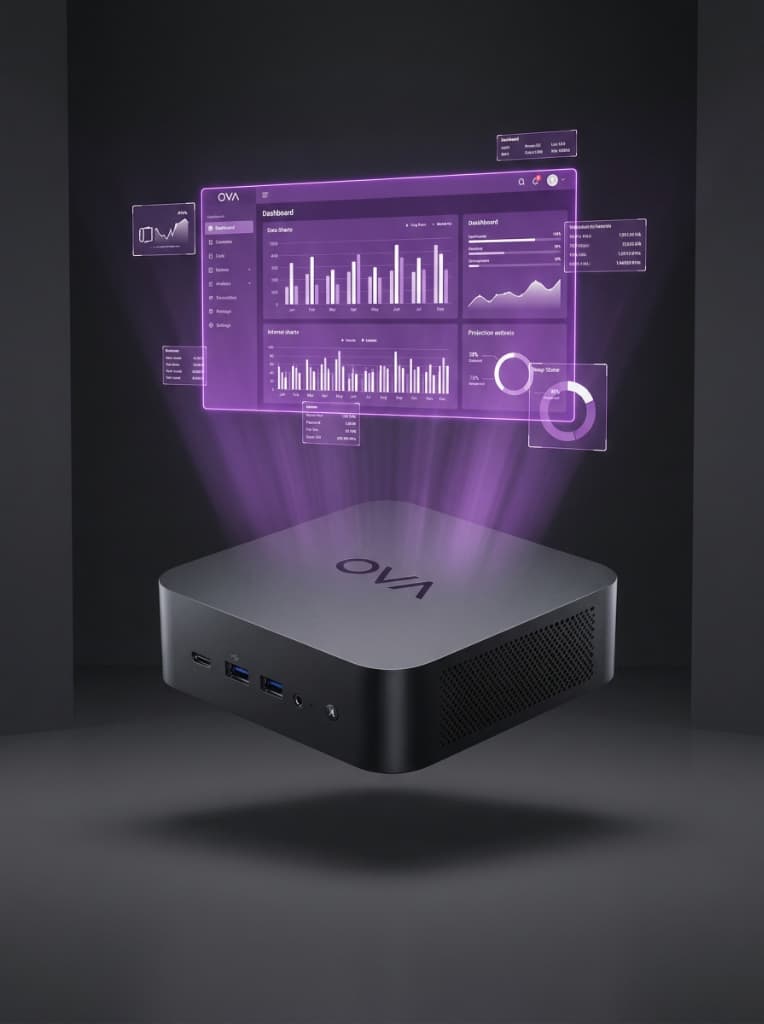 OVA Virtual Office Hologram Dashboard